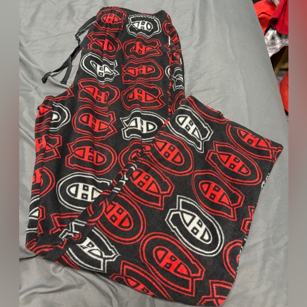 NHL MONTREAL CANADIENS ADULT SUPER SOFT PAJAMA PANTS